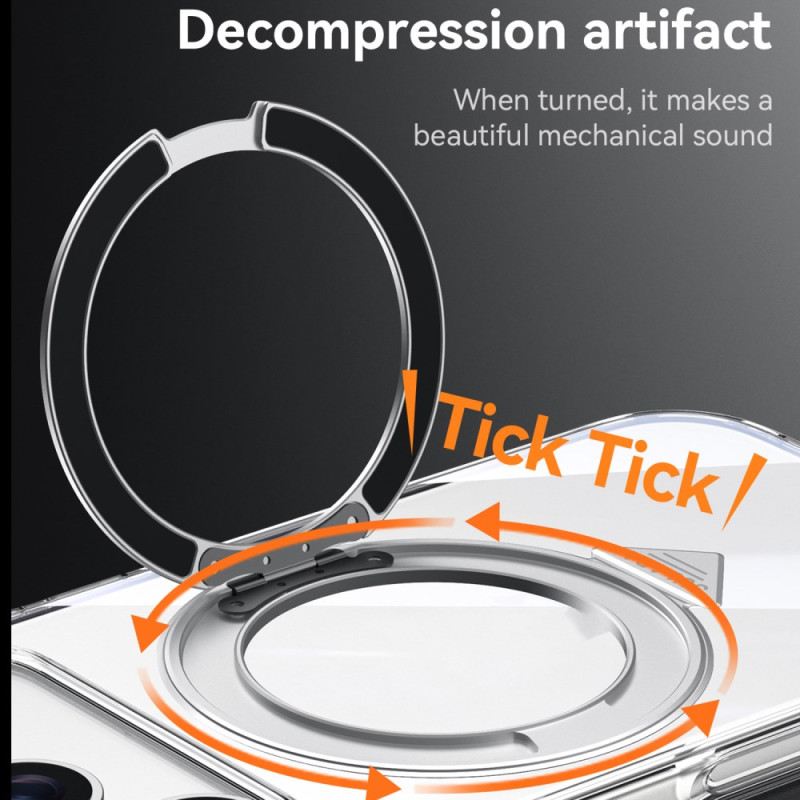 Tok iPhone 17 Magsafe Átlátszó Állvánnyal