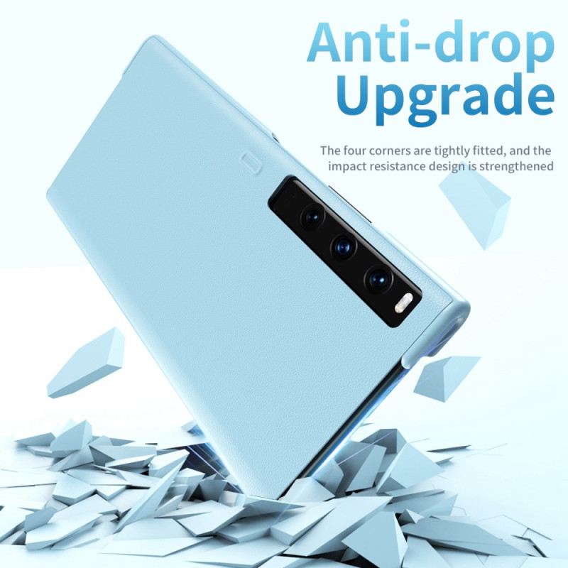 Tok Huawei Mate XS 2 Bőr Stílusú