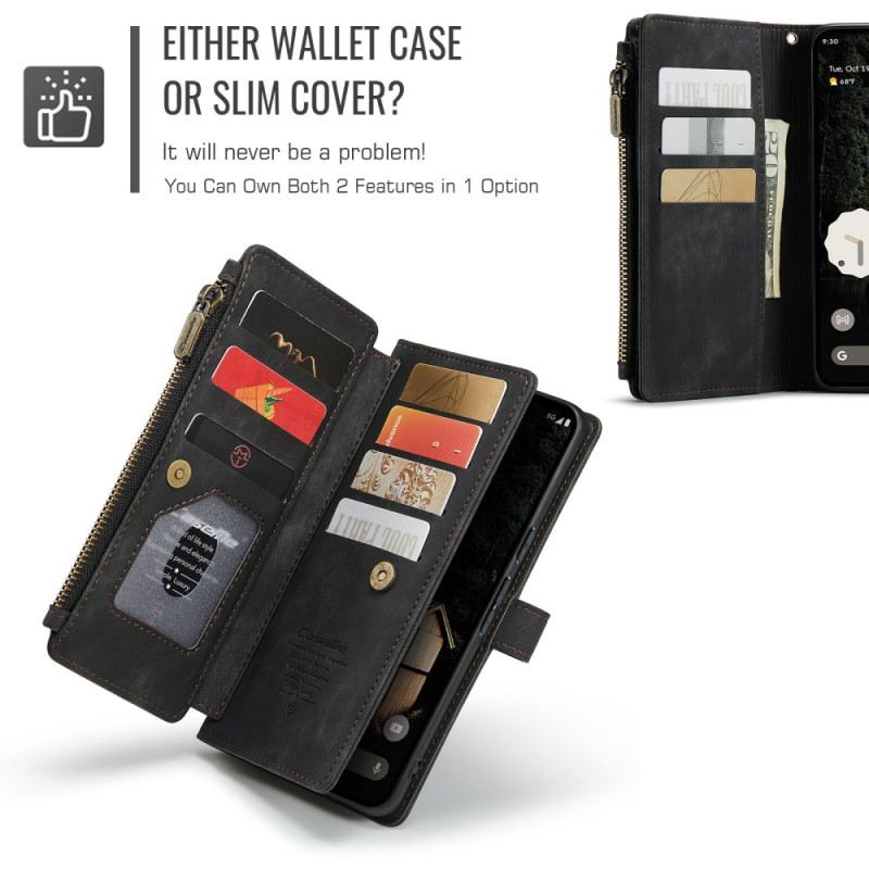 Bőrtok Google Pixel 10 Pro Xl Caseme Velúr Hatású