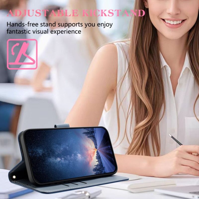 Bőrtok Google Pixel 10 Pro Xl Csokornyakkendő Nyakpánttal