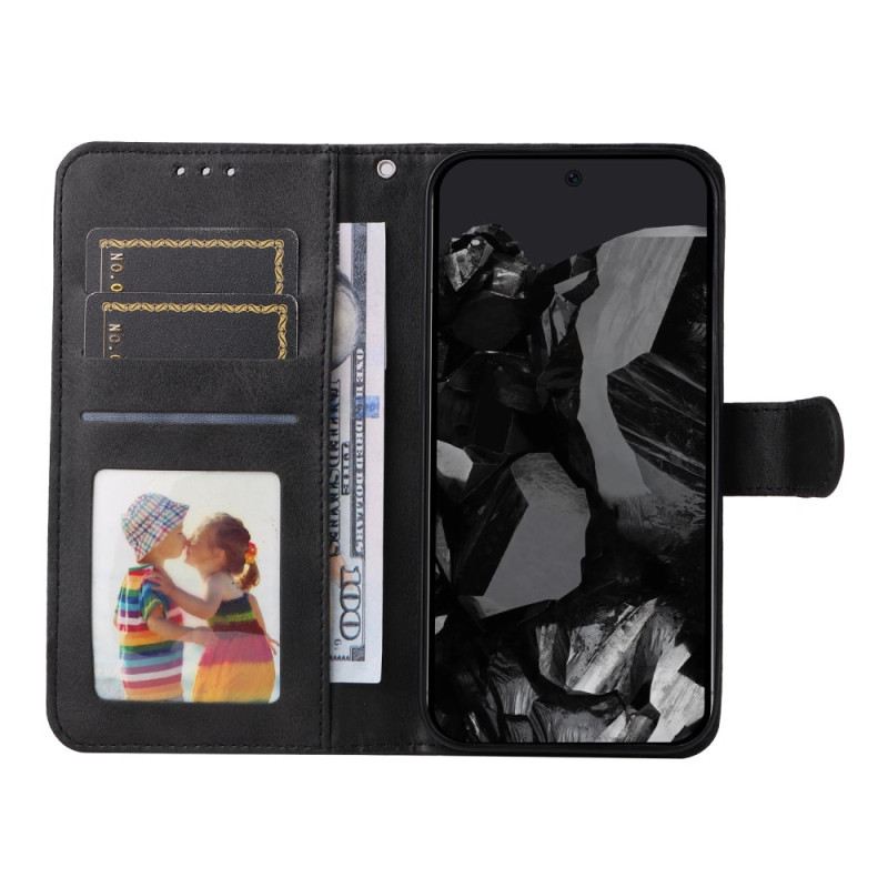 Bőrtok Google Pixel 10 Pro Xl Egyszínű Műbőr