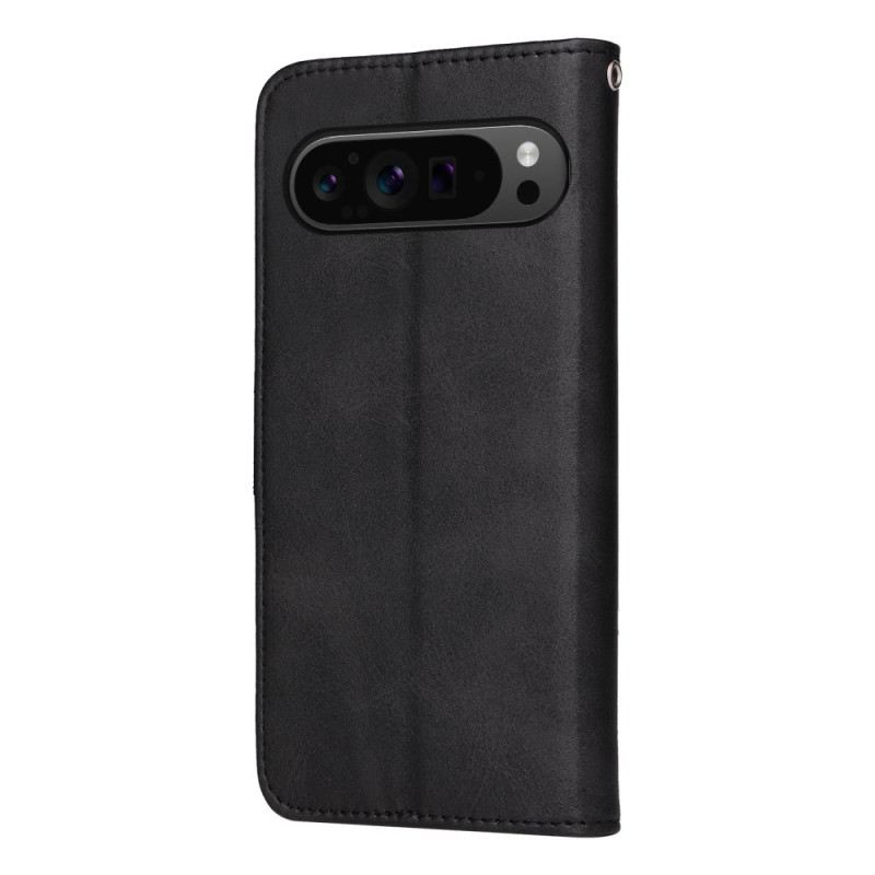 Bőrtok Google Pixel 10 Pro Xl Egyszínű Műbőr