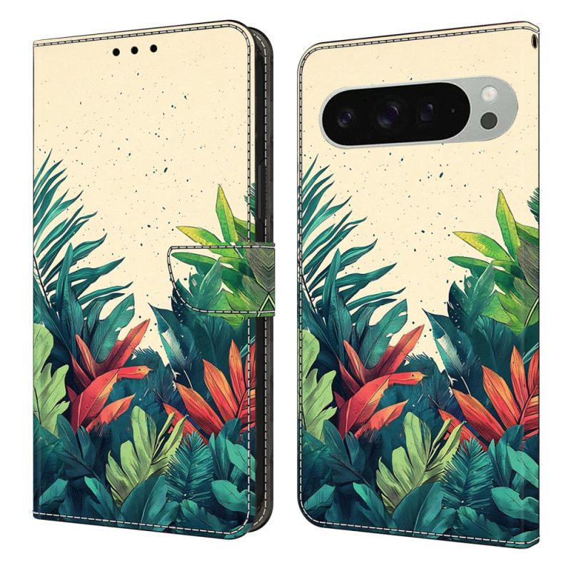 Bőrtok Google Pixel 10 Pro Xl Levelek