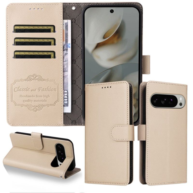 Bőrtok Google Pixel 10 Pro Xl Rfid-blokkoló