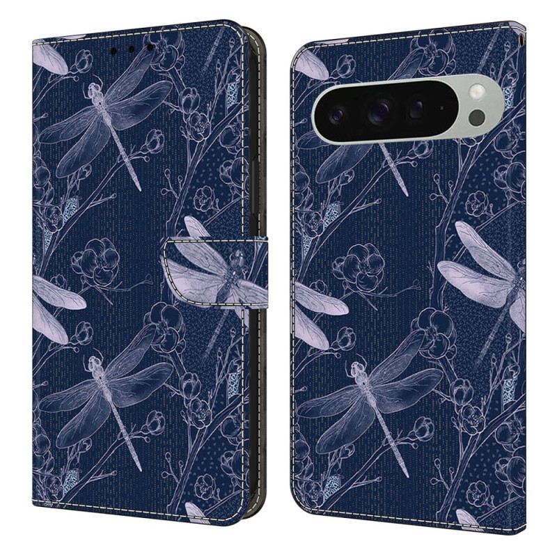 Bőrtok Google Pixel 10 Pro Xl Szitakötők