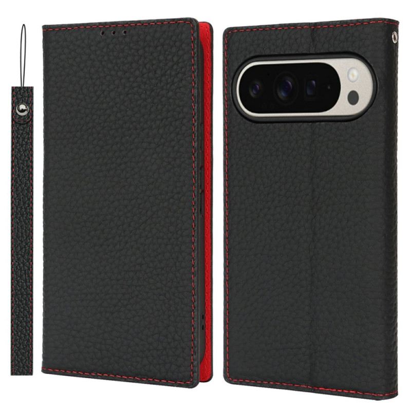 Fliptok Google Pixel 10 Pro Xl Bőr Pánttal