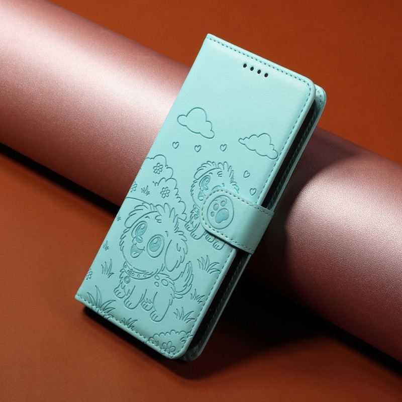 Fliptok Google Pixel 10 Pro Xl Rfid-blokkoló És Kutyamintás