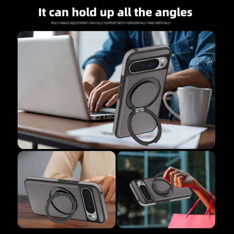 Tok Google Pixel 10 Pro Xl Magsafe-kompatibilis Velúr Hatású Gyűrűtartó