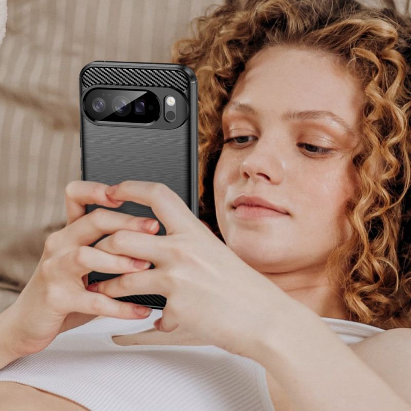 Tok Google Pixel 10 Pro Xl Szálcsiszolt Szénszálas