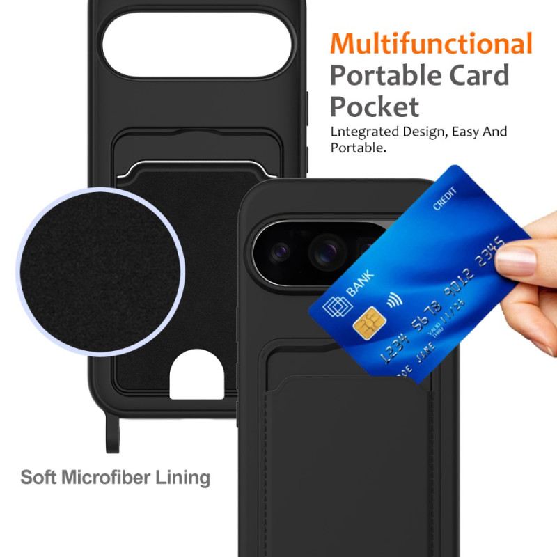 Tok Google Pixel 10 Pro Xl Szilikon Kártyatartóval