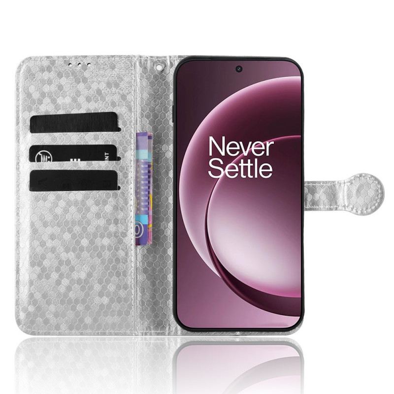 Bőrtok Oneplus 15 Csillogó Pöttyök