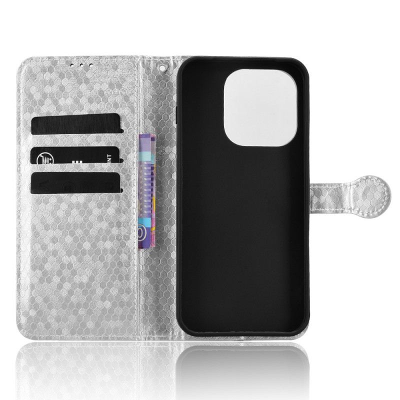 Bőrtok Oneplus 15 Csillogó Pöttyök