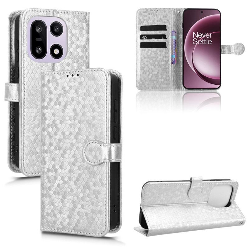 Bőrtok Oneplus 15 Csillogó Pöttyök