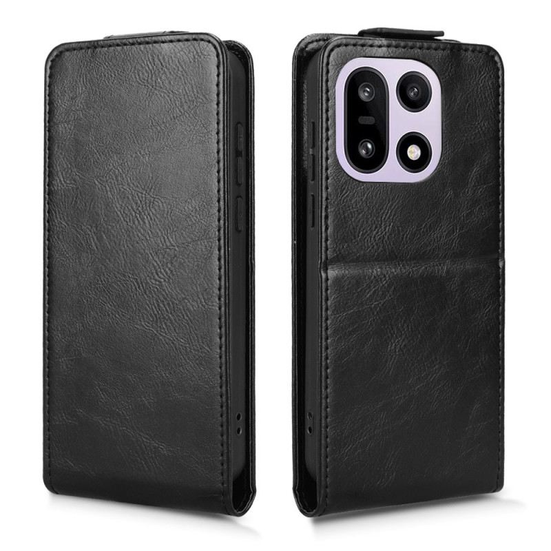 Bőrtok Oneplus 15 Függőleges Fedél