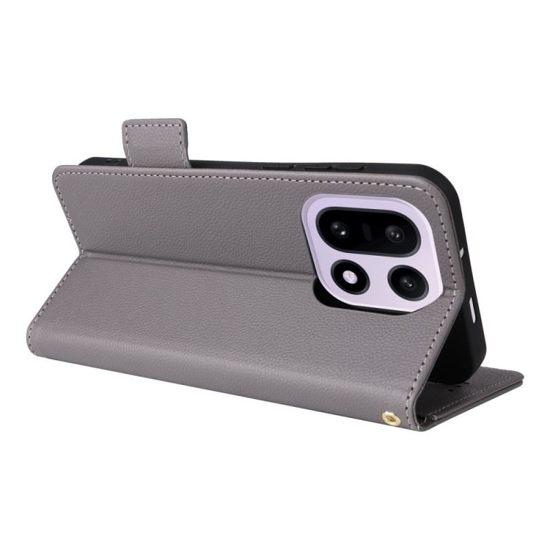 Bőrtok Oneplus 15 Műbőr Pánttal