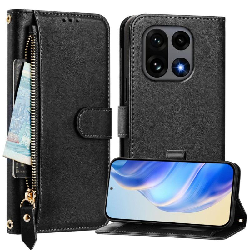 Bőrtok Oneplus 15 Pénztárca Pánttal