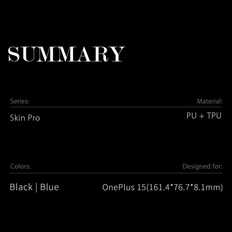 Fliptok Oneplus 15 Dux Ducis Skin Pro Sorozat