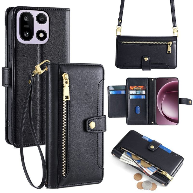 Fliptok Oneplus 15 Pénztárca Pántokkal