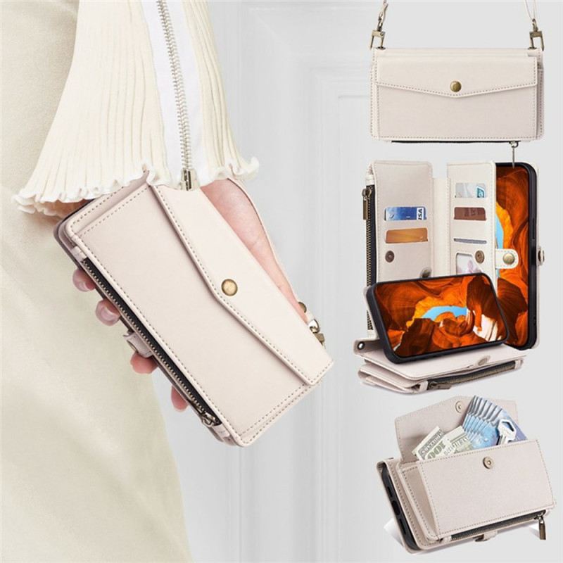 Fliptok Oneplus 15 Pénztárca Vállpánttal És Nyakpánttal