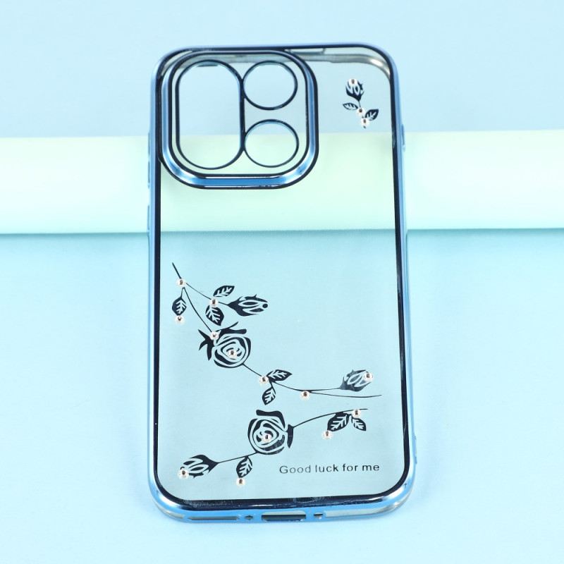 Mobiltelefon Tokok Oneplus 15 Kadem Virágok És Strasszok