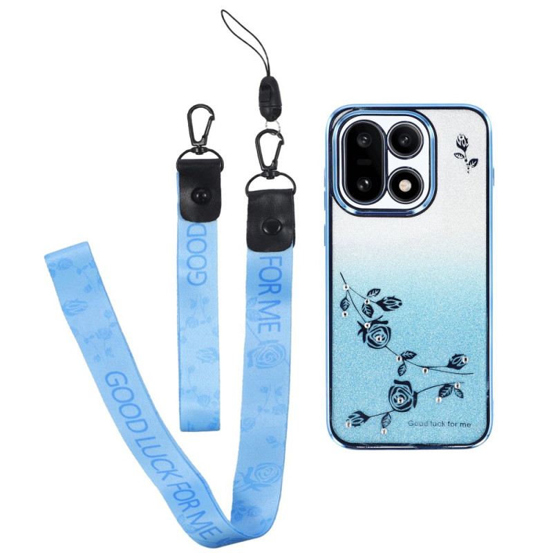 Telefontok Oneplus 15 Virágminta Zsinórokkal