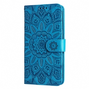 Bőrtok Xiaomi Redmi Note 13 Pro 4g Mandala Szíjjal