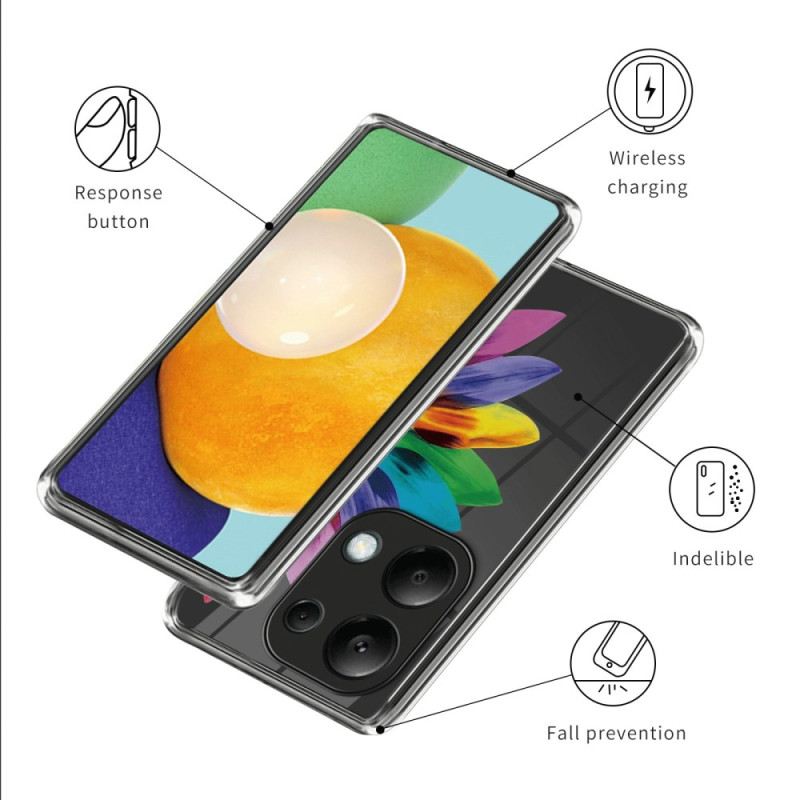 Tok Xiaomi Redmi Note 13 Pro 4g Színes Virág