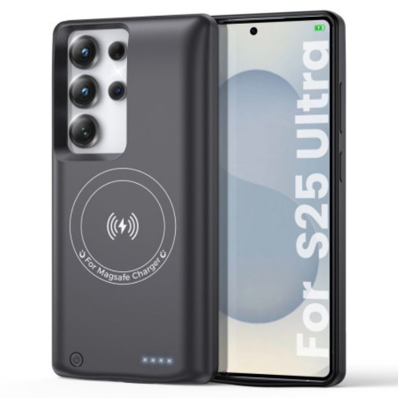 10000mah Akkumulátortok Samsung Galaxy S25 Ultra Készülékhez Mágneses Rögzítéssel