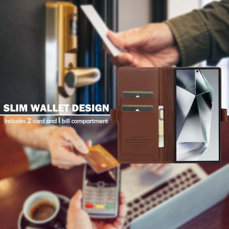 Bőrtok Samsung Galaxy S25 Ultra 5g Klasszikus Lc.imeeke