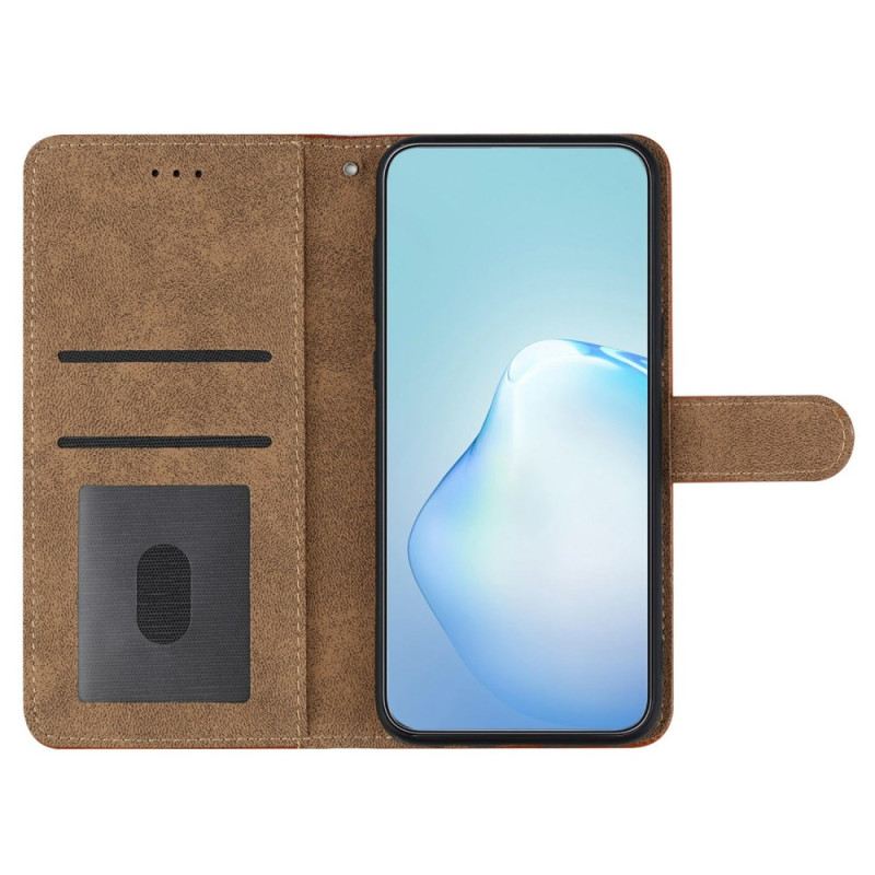 Bőrtok Samsung Galaxy S25 Ultra 5g Üzleti Stílusú