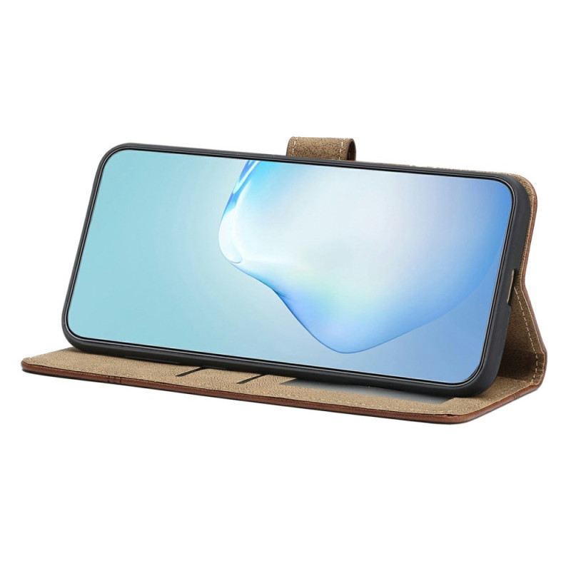 Bőrtok Samsung Galaxy S25 Ultra 5g Üzleti Stílusú