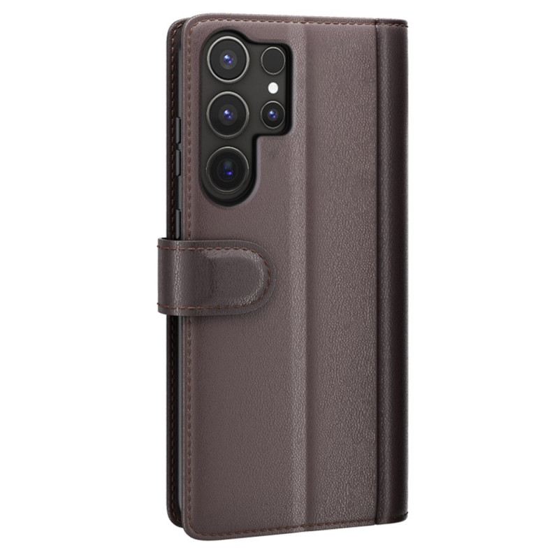 Bőrtok Samsung Galaxy S25 Ultra 5g Valódi Bőr