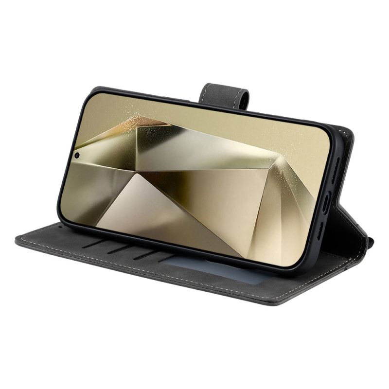 Bőrtok Samsung Galaxy S25 Ultra 5g Velúrhatású Mandala