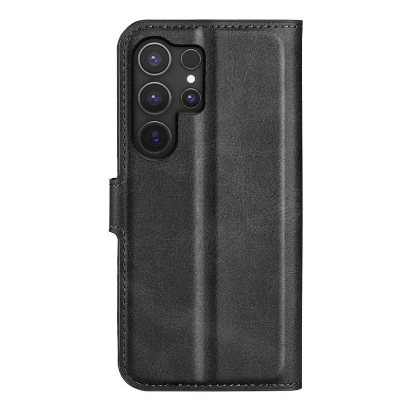 Fliptok Samsung Galaxy S25 Ultra 5g Bőr Stílusú