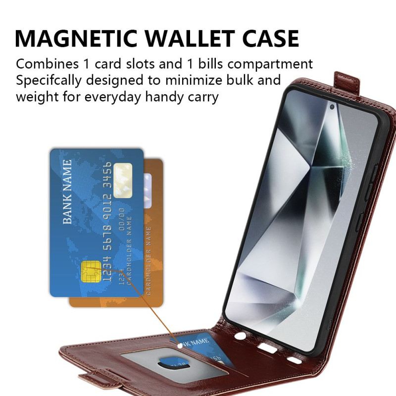 Fliptok Samsung Galaxy S25 Ultra 5g Függőleges Fedél