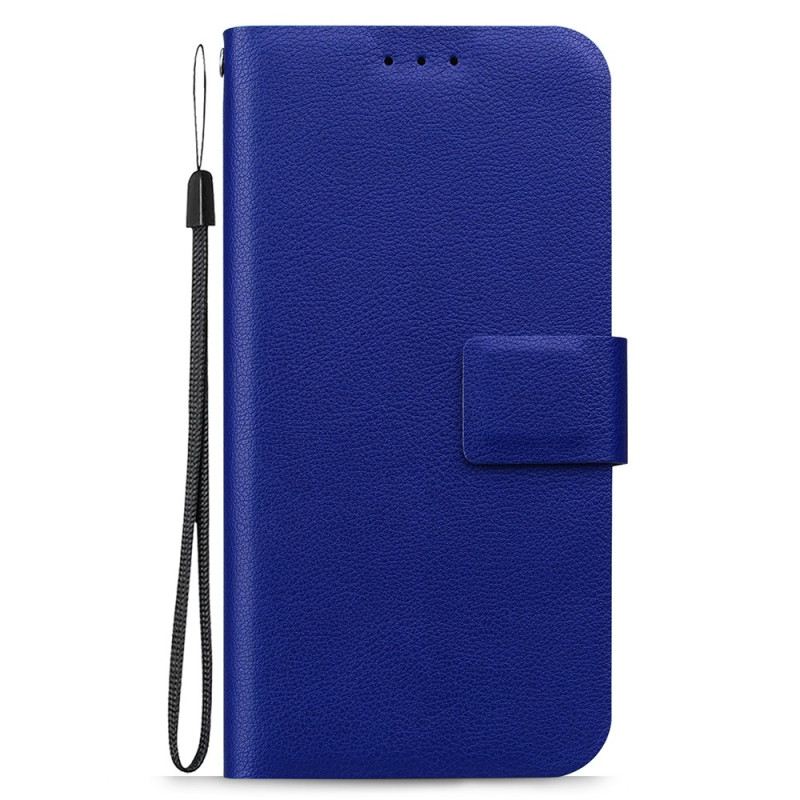 Fliptok Samsung Galaxy S25 Ultra 5g Sima Bőrhatású Pénztárca Pánttal