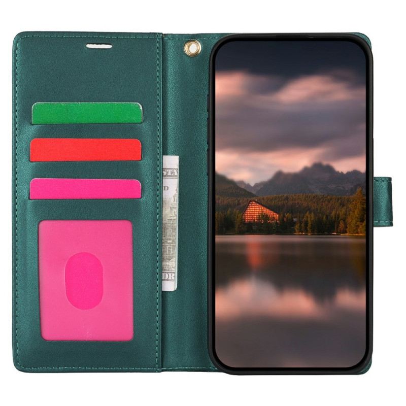 Fliptok Samsung Galaxy S25 Ultra 5g Virágmintás Pánttal