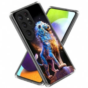 Hülle Für Samsung Galaxy S25 Ultra 5g Bunter Löwe