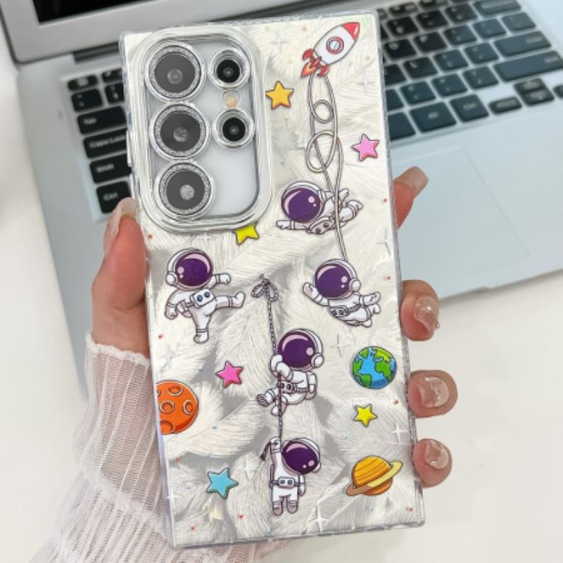 Hülle Samsung Galaxy S25 Ultra 5g Astronaut Mit Linsenschutz