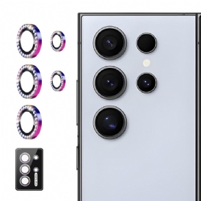 Kameralencse-védő Samsung Galaxy S25 Ultra 5g Készülékhez Ötvözet Gyűrűkkel És Strasszokkal