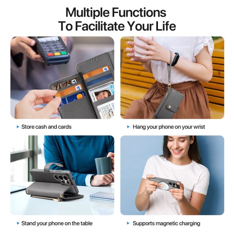 Kinyitható Tokok Samsung Galaxy S25 Ultra 5g Levehető Lawa Sorozatú Dux Ducis Tok