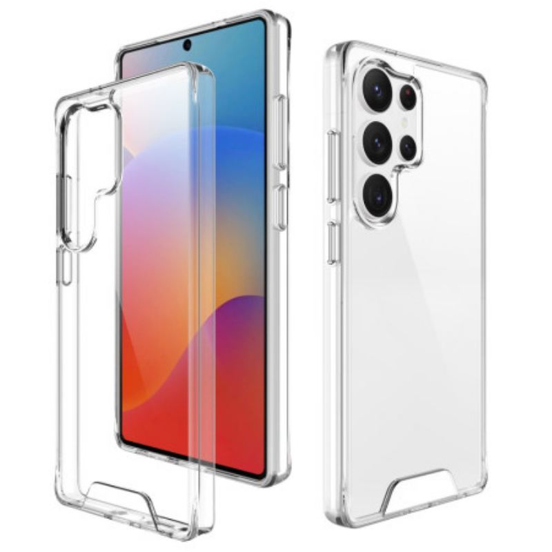 Mobiltelefon Tokok Samsung Galaxy S25 Ultra 5g Átlátszó Fúziós Üveg