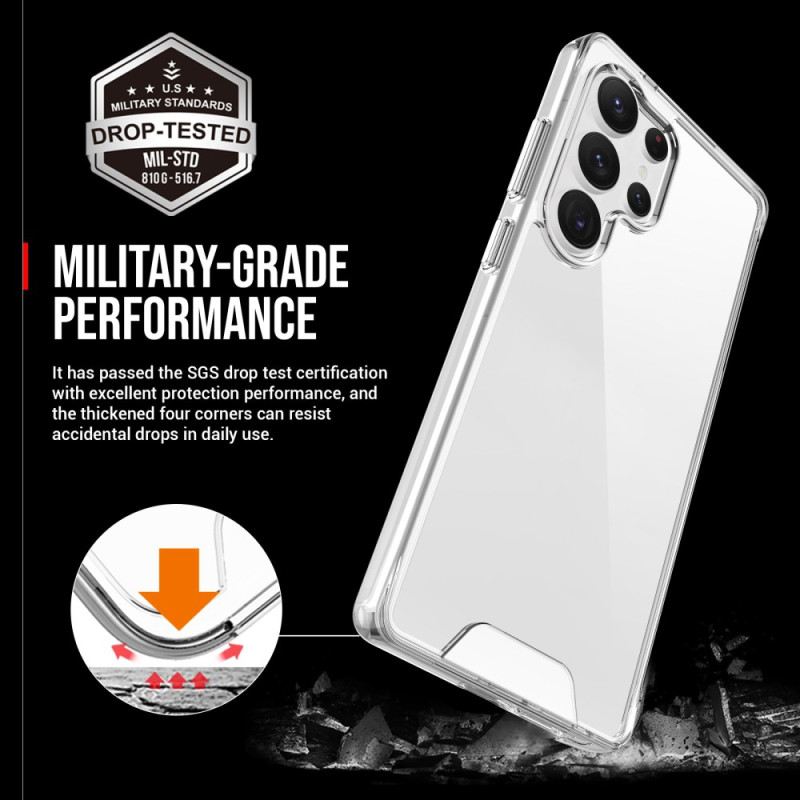 Mobiltelefon Tokok Samsung Galaxy S25 Ultra 5g Átlátszó Fúziós Üveg