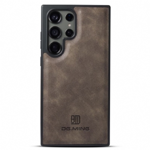 Mobiltelefon Tokok Samsung Galaxy S25 Ultra 5g Dg.ming Bőr Stílusú