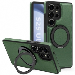 Mobiltelefon Tokok Samsung Galaxy S25 Ultra 5g Mágneses Forgó Állvánnyal