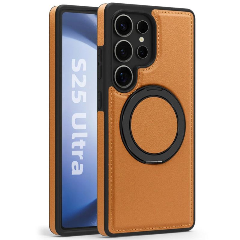 Mobiltelefon Tokok Samsung Galaxy S25 Ultra 5g Mágneses Forgó Állvánnyal