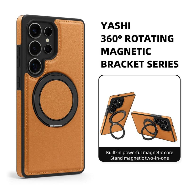 Mobiltelefon Tokok Samsung Galaxy S25 Ultra 5g Mágneses Forgó Állvánnyal