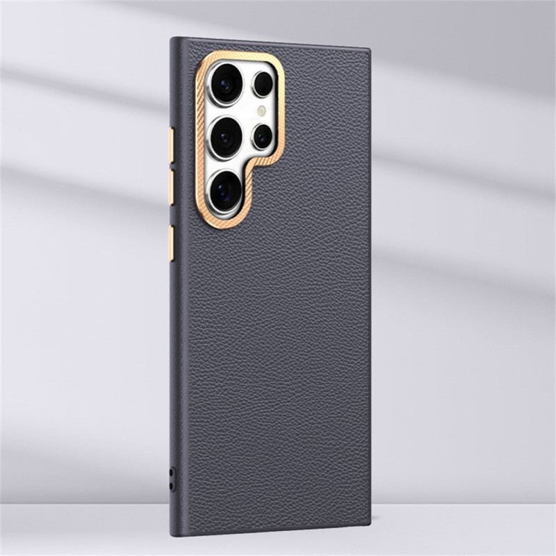 Mobiltelefon Tokok Samsung Galaxy S25 Ultra 5g Texturált Műbőr