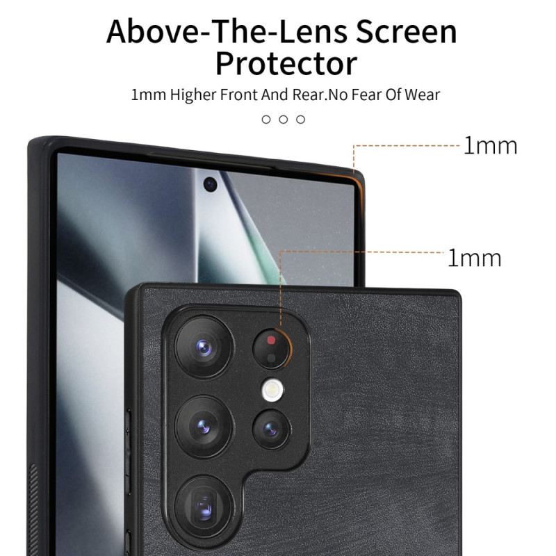 Mobiltelefon Tokok Samsung Galaxy S25 Ultra 5g Velúr Stílusú