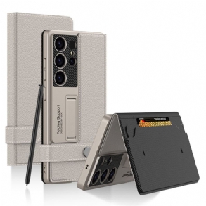 Telefontok Samsung Galaxy S25 Ultra 5g Gkk Kártyatartóval És Állvánnyal